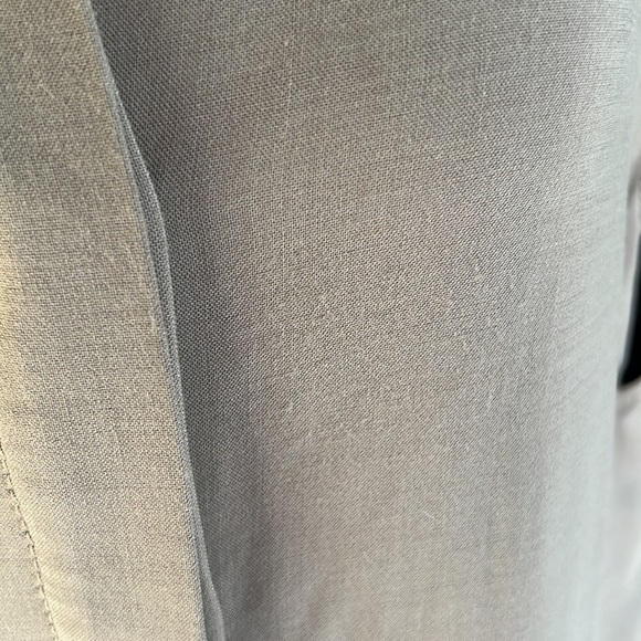 3.1 Phillip Lim Hi-Lo Wool Blend Sleeveless Dress with Leather Collar - Picture 10 of 15